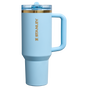 Swatch for Stanley 1913 Messi x Stanley 1913 Quencher® ProTour Flip Straw Tumbler 1.18L in Messi Striker Blue | Front View