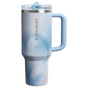 Swatch for Stanley 1913 Quencher® ProTour Flip Straw Tumbler 1.18L in Slate Blue Techgrain | Front View
