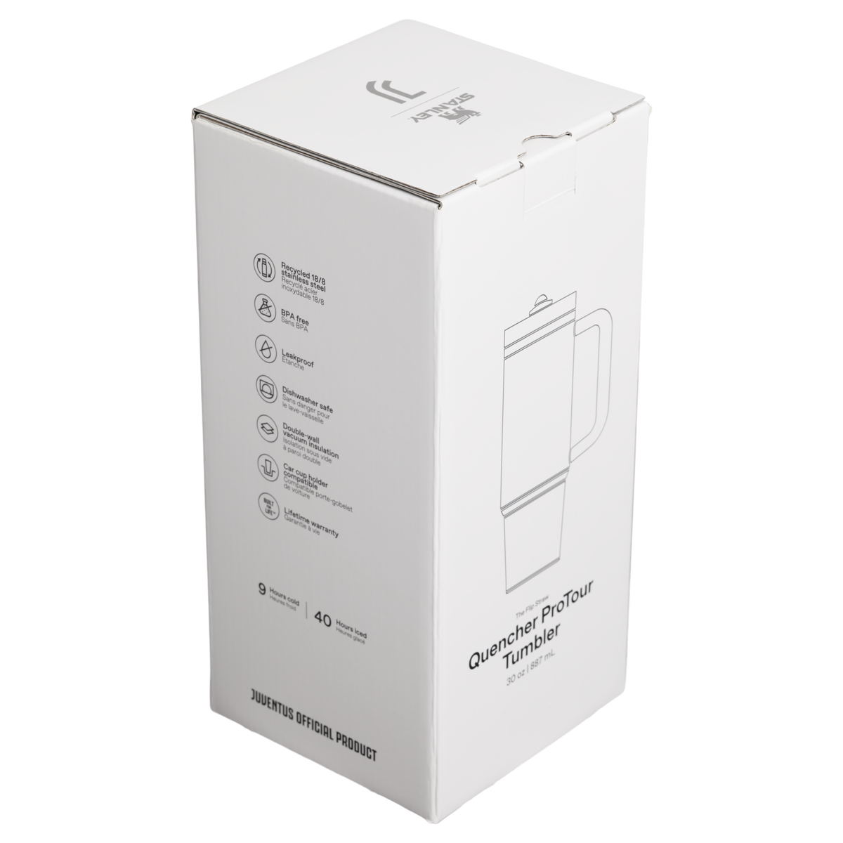 Stanley 1913 Stanley 1913 x Juventus Quencher® ProTour Tumbler 0.89L in Coded | Back View