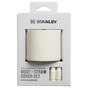 Kleurstaal voor Stanley 1913 Quencher® Boot and Straw Cover Set 1.18L in Cream | Voorkant Bekijken