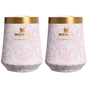 Swatch for Stanley 1913 Stanley 1913 x LoveShackFancy Reserve Wine Tumbler Set 2-pack 0.32L en Coquette Bow - Chantilly | Delante Ver