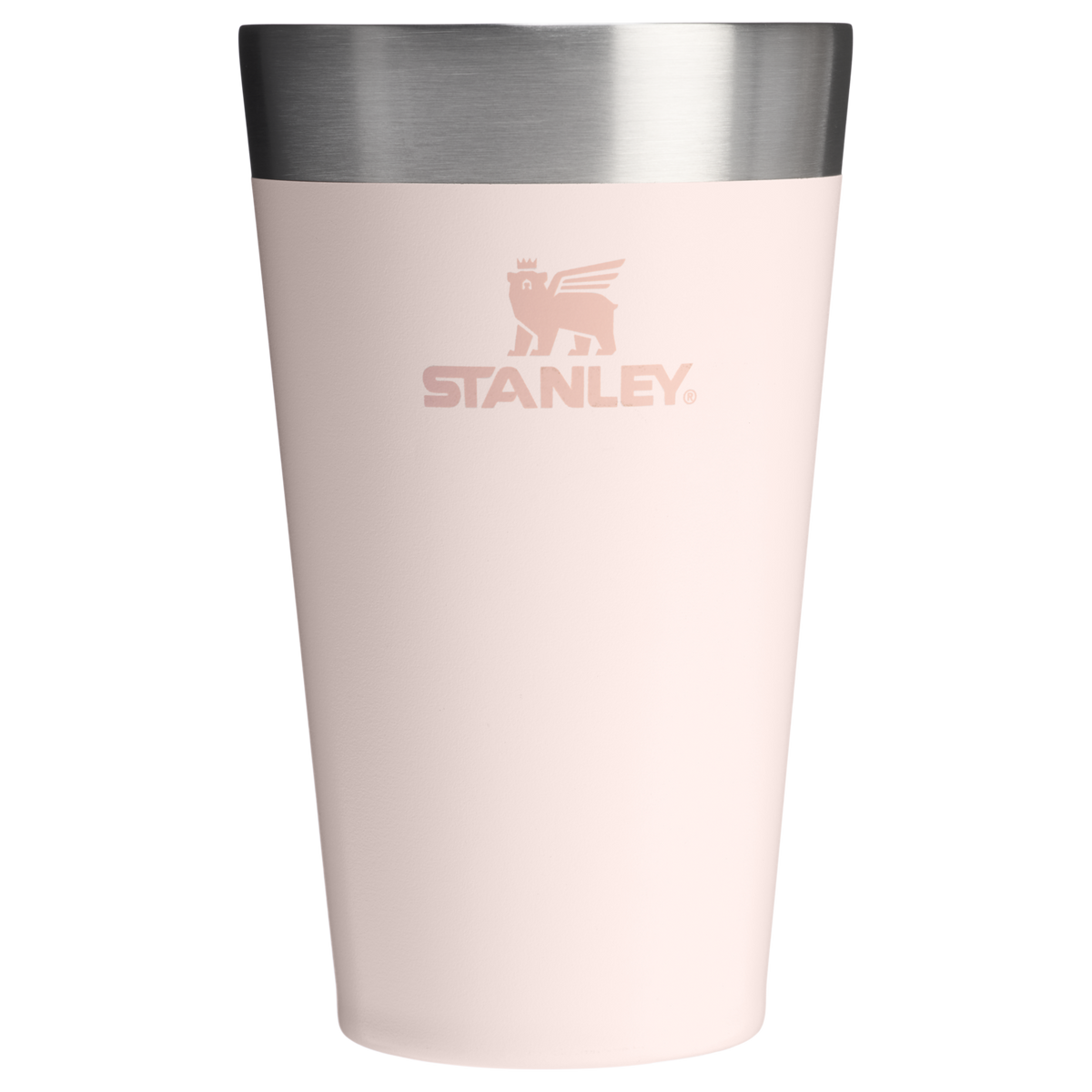 Stanley 1913 Stacking Tumbler 0.47L in Rose Quartz | Vorderseite Anzeigen