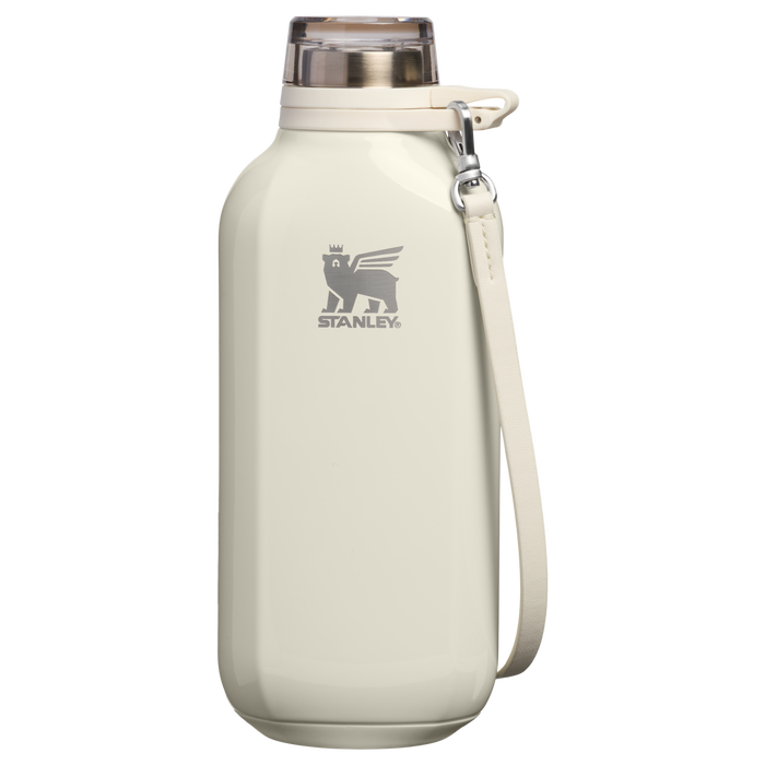 Stanley 1913 Clutch Bottle 0.47L in Cream Gloss | Front View