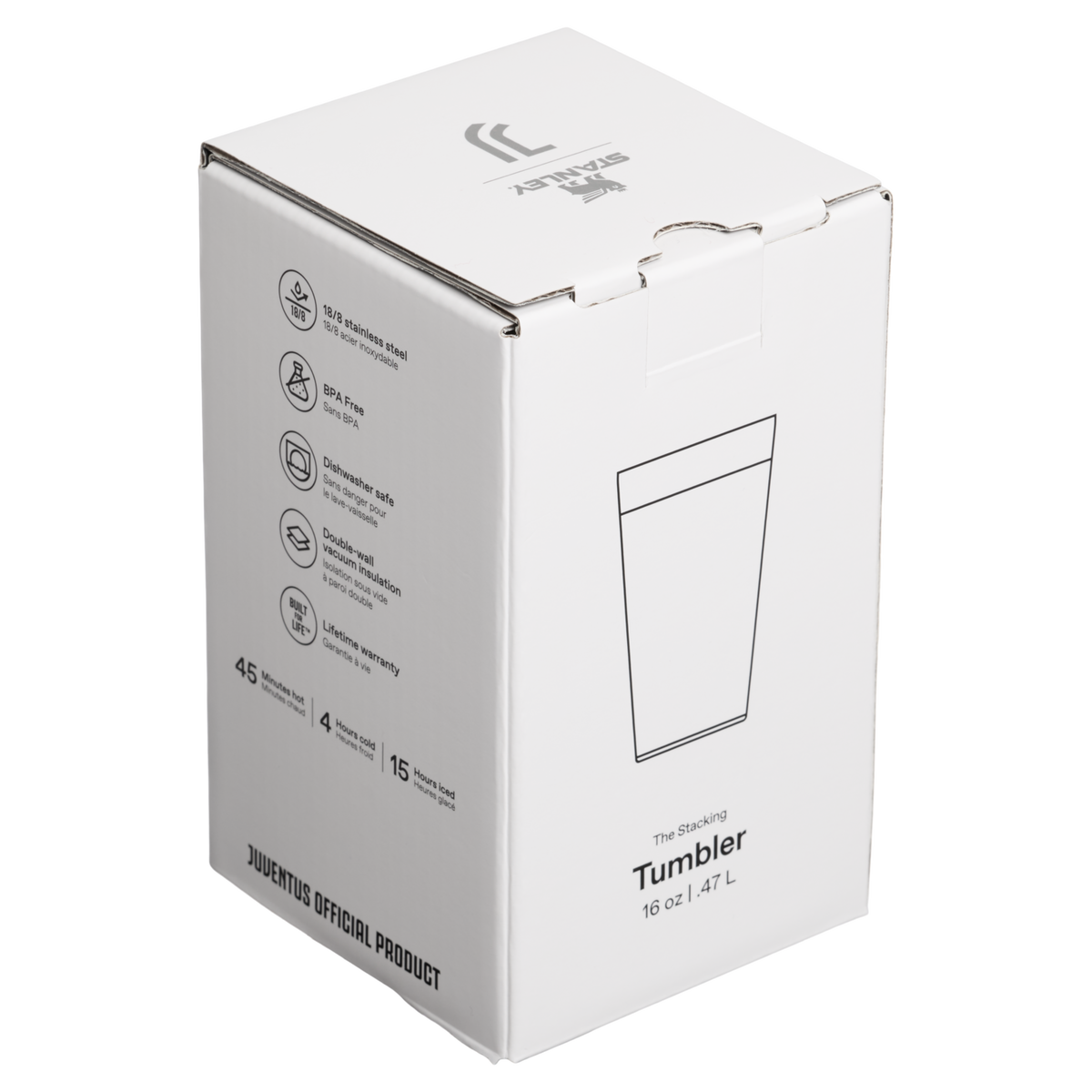 Stanley 1913 Stanley 1913 x Juventus Stacking Tumbler 0.47L dans Coded | Retour Afficher