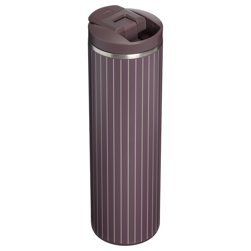 Stanley 1913 Transit Flip Top Mug 0.47L in Fig Pinstripe | Back View
