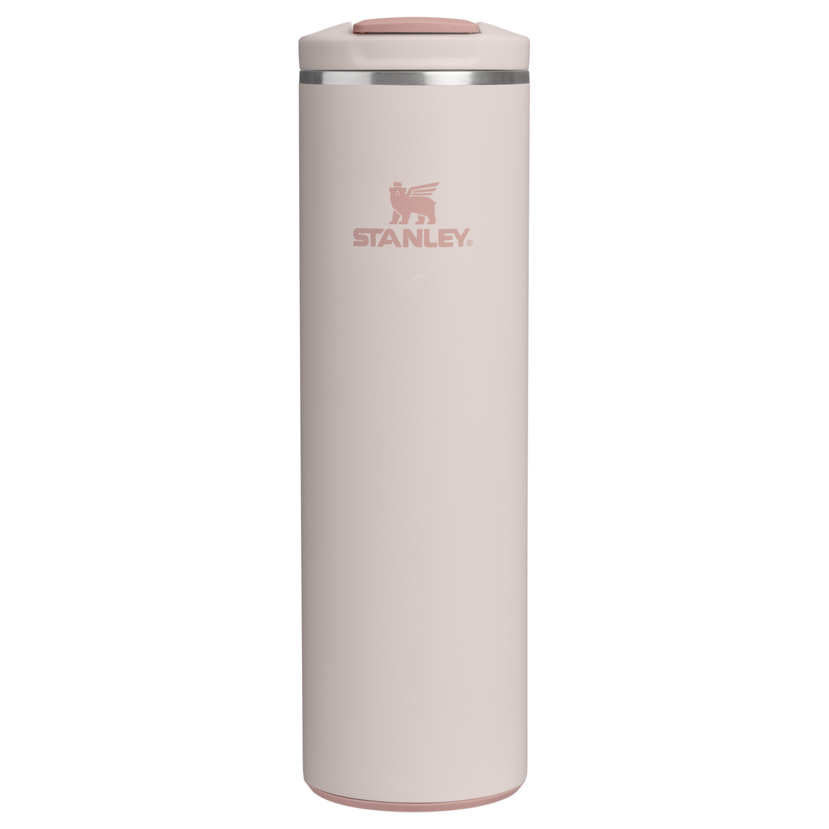 Stanley 1913 Transit Flip Top Mug 0.59L in Rose Quartz | Vorderseite Anzeigen