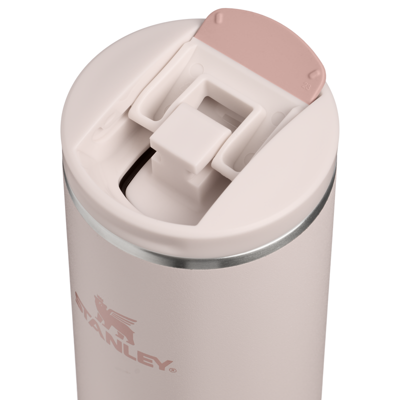 Stanley 1913 Transit Flip Top Mug 0.59L in Rose Quartz | Deckel Detailliert Anzeigen