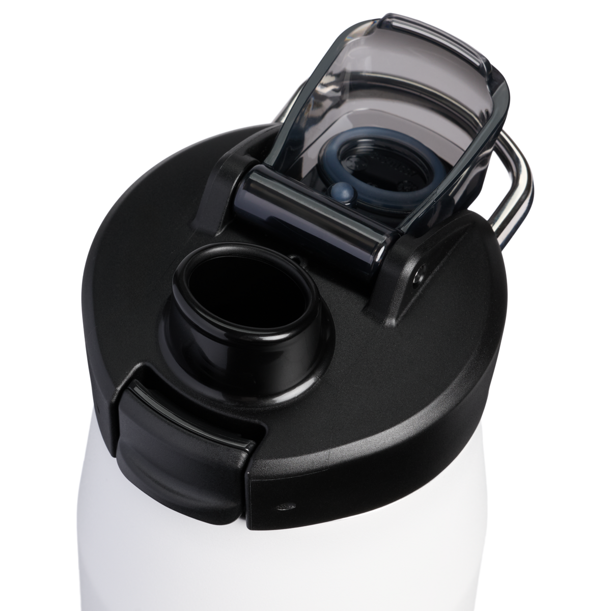 Stanley 1913 Vitalize™ Tempo Bottle 0.71L dans Chalk | Couvercle Détaillé Afficher