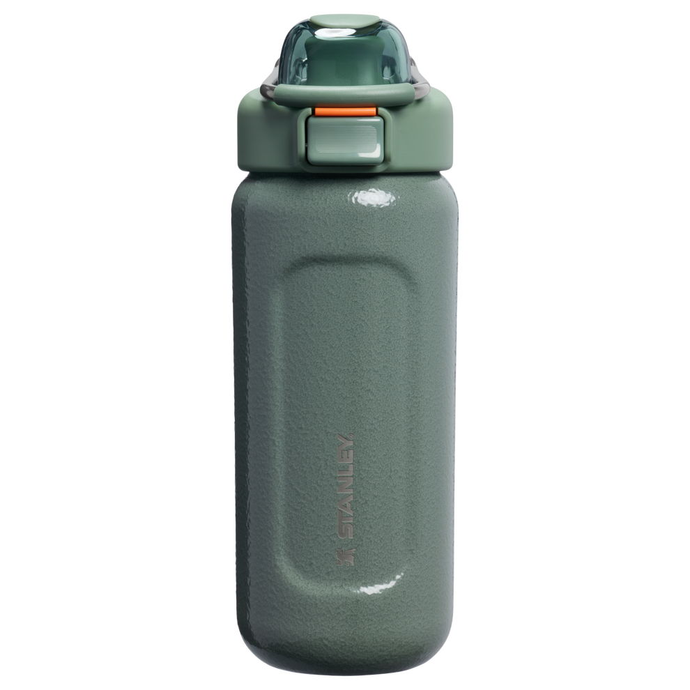 Stanley 1913 Classic Wellspring Bottle 0.47L in Hammertone Green | Front View
