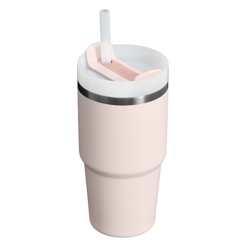 Stanley 1913 Quencher® H2.O Flowstate™ Tumbler 0.59L dans Rose Quartz 2.0 | Retour Afficher