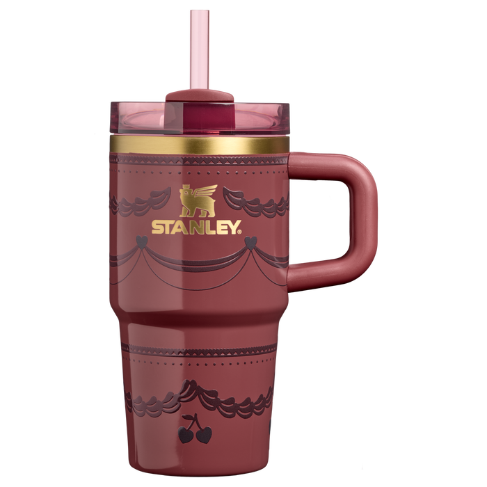Stanley 1913 Quencher® H2.0 FlowState™ Tumbler 0.59L en Red Velvet Cake | Delante Ver