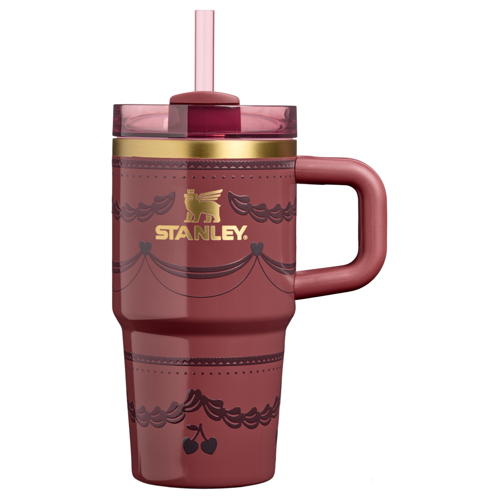 Stanley 1913 Quencher® H2.0 FlowState™ Tumbler 0.59L en Red Velvet Cake | Delante Ver