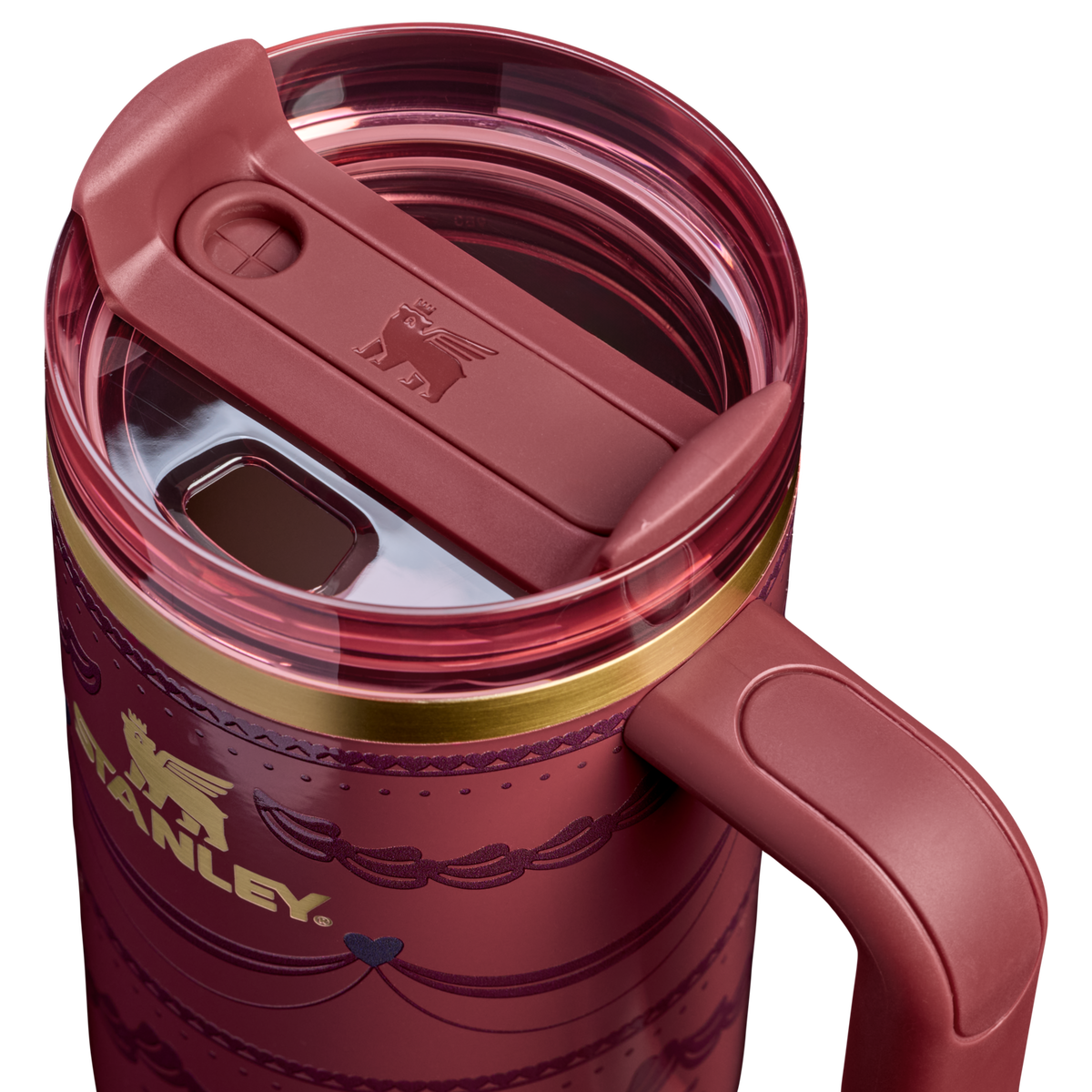 Stanley 1913 Quencher® H2.0 FlowState™ Tumbler 0.89L en Red Velvet Cake | Tapa Detallado Ver