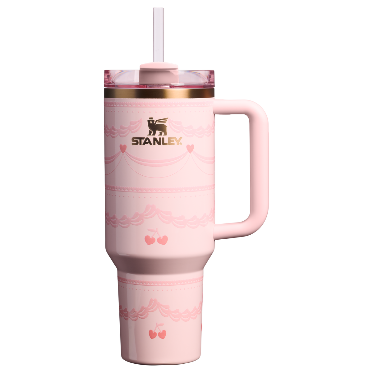 Stanley 1913 Quencher® H2.0 FlowState™ Tumbler 1.18L en Pink Velvet Cake | Delante Ver