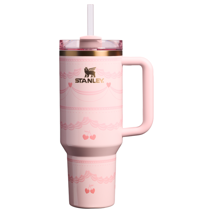 Stanley 1913 Quencher® H2.0 FlowState™ Tumbler 1.18L en Pink Velvet Cake | Delante Ver