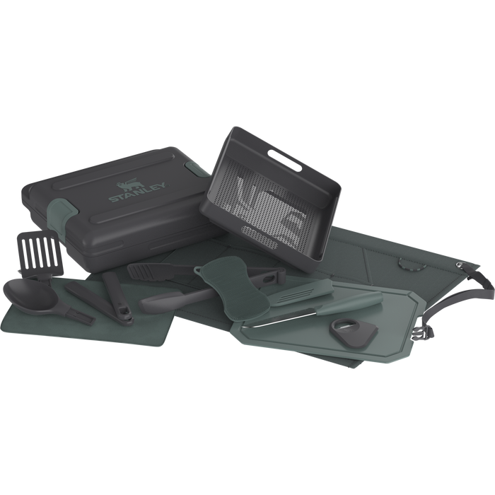 Stanley 1913 Wildfare Core Prep & Clean Set en Shale + Charcoal