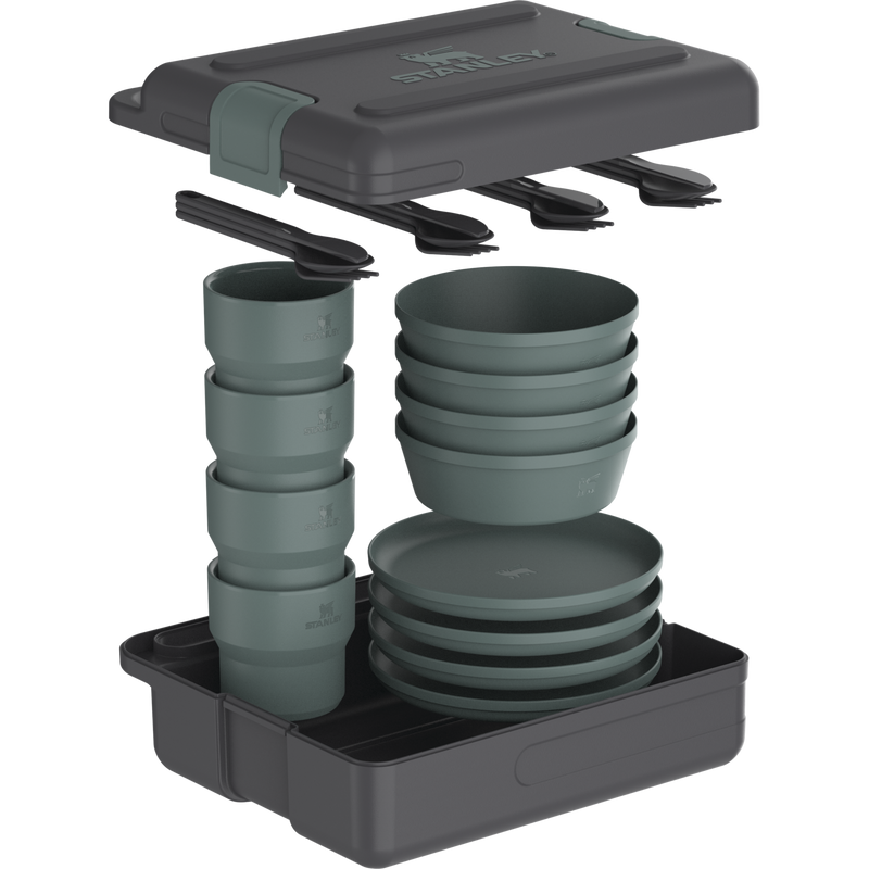 Stanley 1913 Wildfare Core Dinner Box Set w Shale + Charcoal