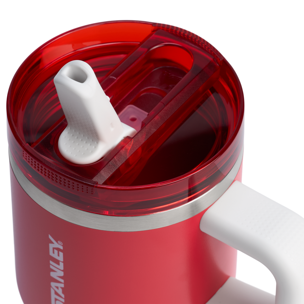 Stanley 1913 Stanley 1913 x Arsenal Quencher® ProTour Flip Straw Tumbler 0.59L in Arsenal Red | Lid Detailed View